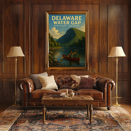 Delaware Water Gap Adventure Poster