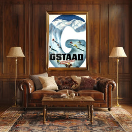 Gstaad Winter Sports Poster