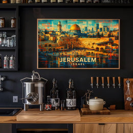 Jerusalem A Mosaic of History Poster