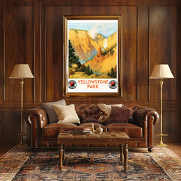 Yellowstone Park Northern Pacific Poster