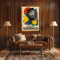 Giuseppe Garibaldi Italian Unification Historical Poster