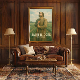Saint Isidore The Farmer Poster