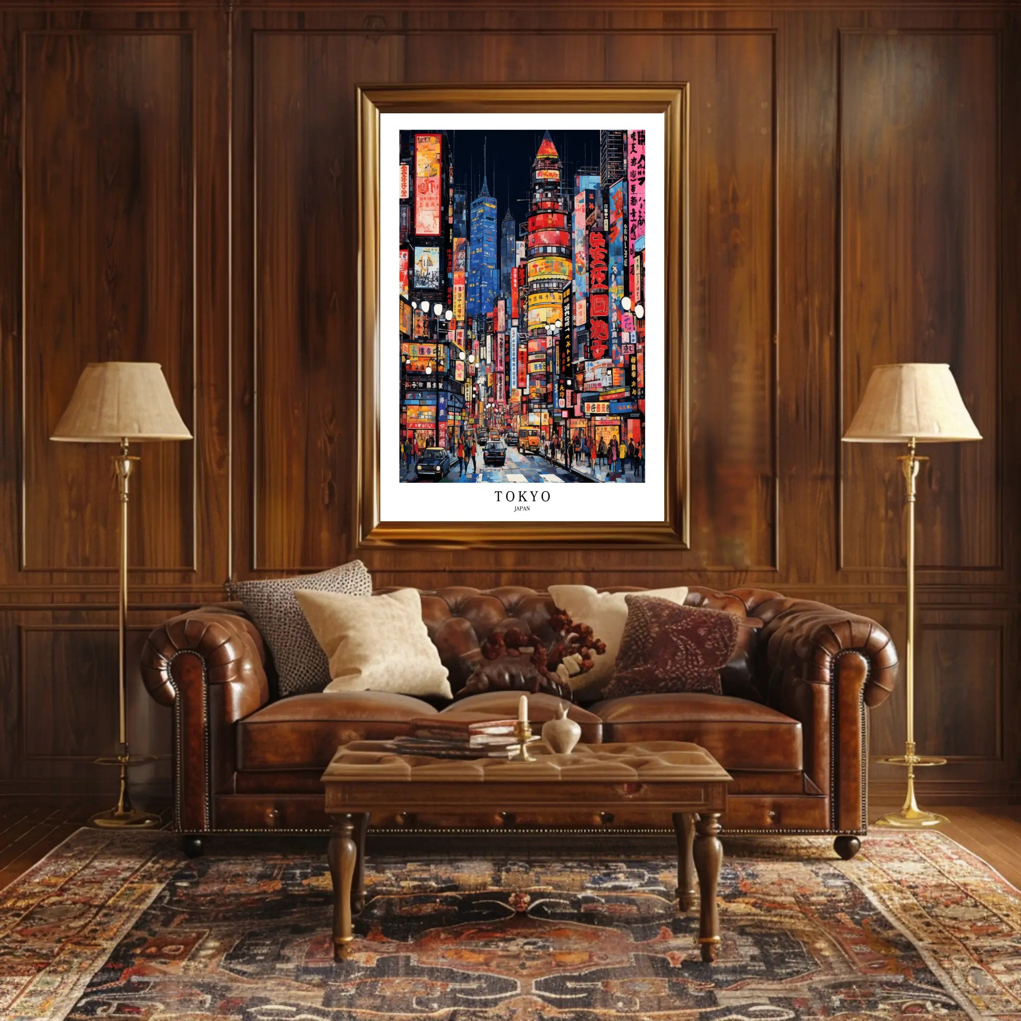 Tokyo Nights Poster PosterGoat