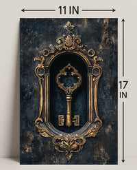 The Ornate Key Poster