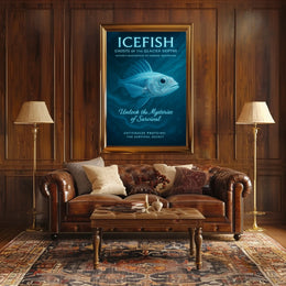 Icefish Ghosts of the Glacier Depths Poster