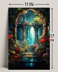 Enchanted Forest Pathway Poster