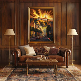 Hollywood Explosion Poster