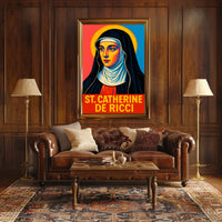 St. Catherine de Ricci Poster