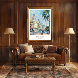 Vibrant Krakow Poster PosterGoat