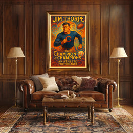 Champion of Champions Sports Poster