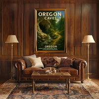 Oregon Marble Caves Poster