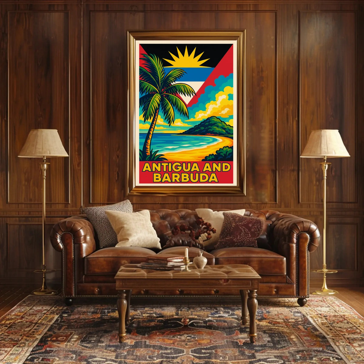 Antigua And Barbuda Paradise Poster