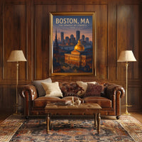 Boston, MA The Cradle of Liberty Poster