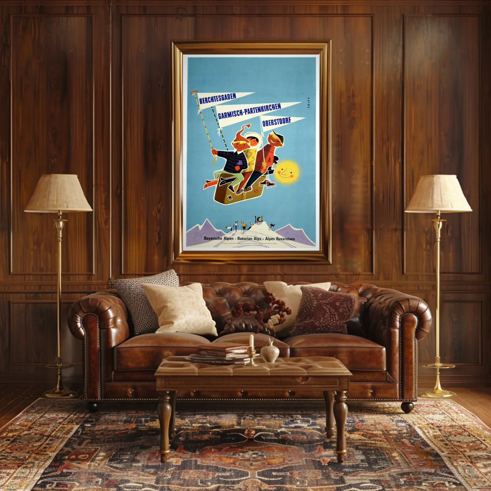 Adventure in the Bavarian Alps Poster