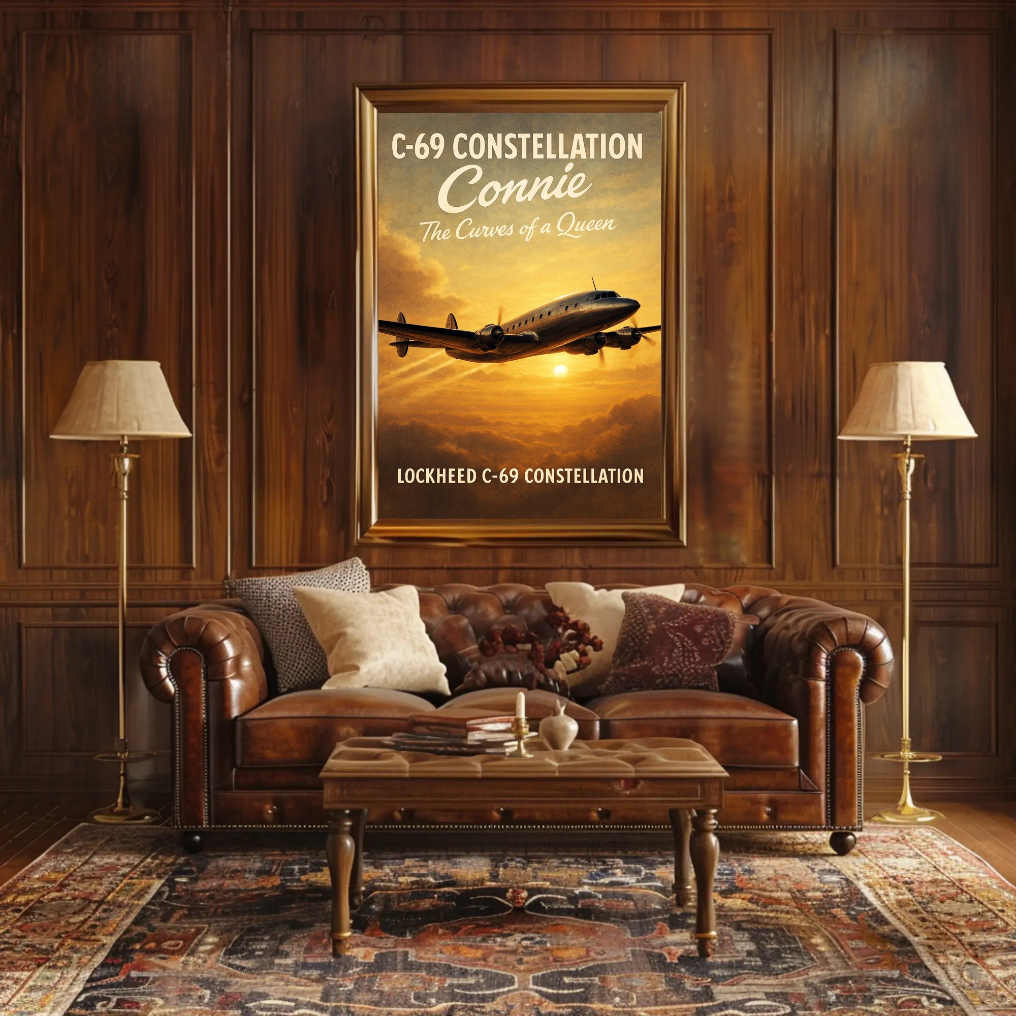 C-69 Constellation Connie Poster PosterGoat