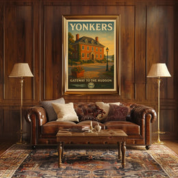 Yonkers Gateway to the Hudson Poster