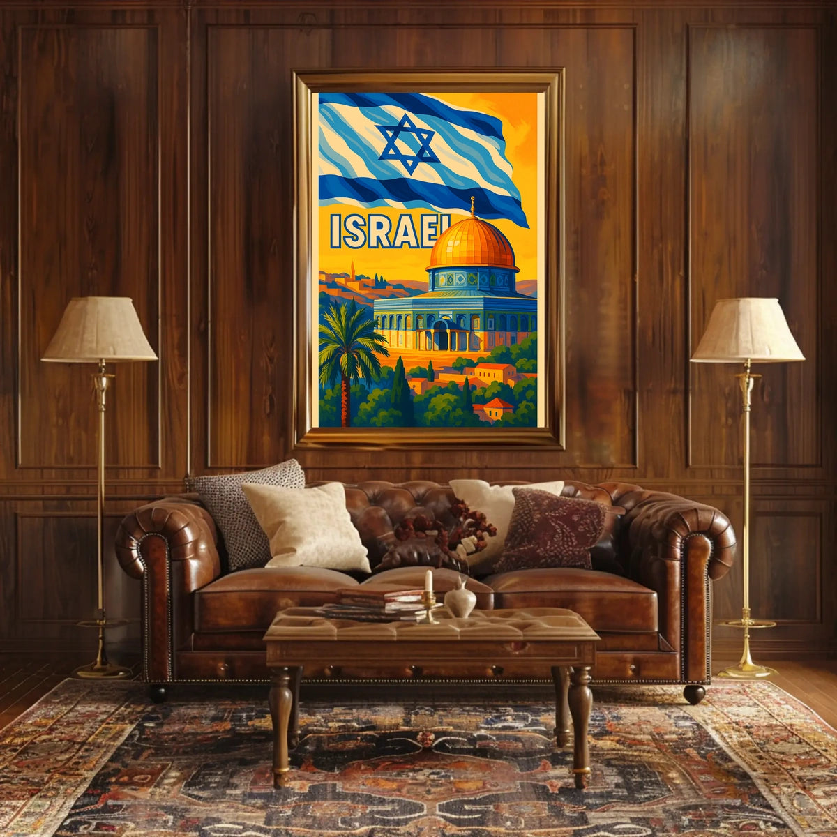 Israel Travel Poster