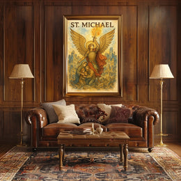 St. Michael Protector Of The Faithful Poster
