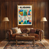 Discover Alabama Poster