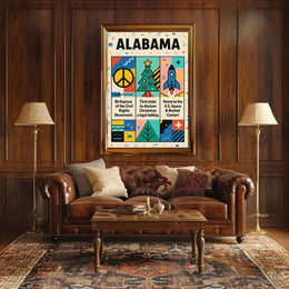 Discover Alabama Poster
