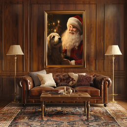 SantaS Joyful Moment Poster