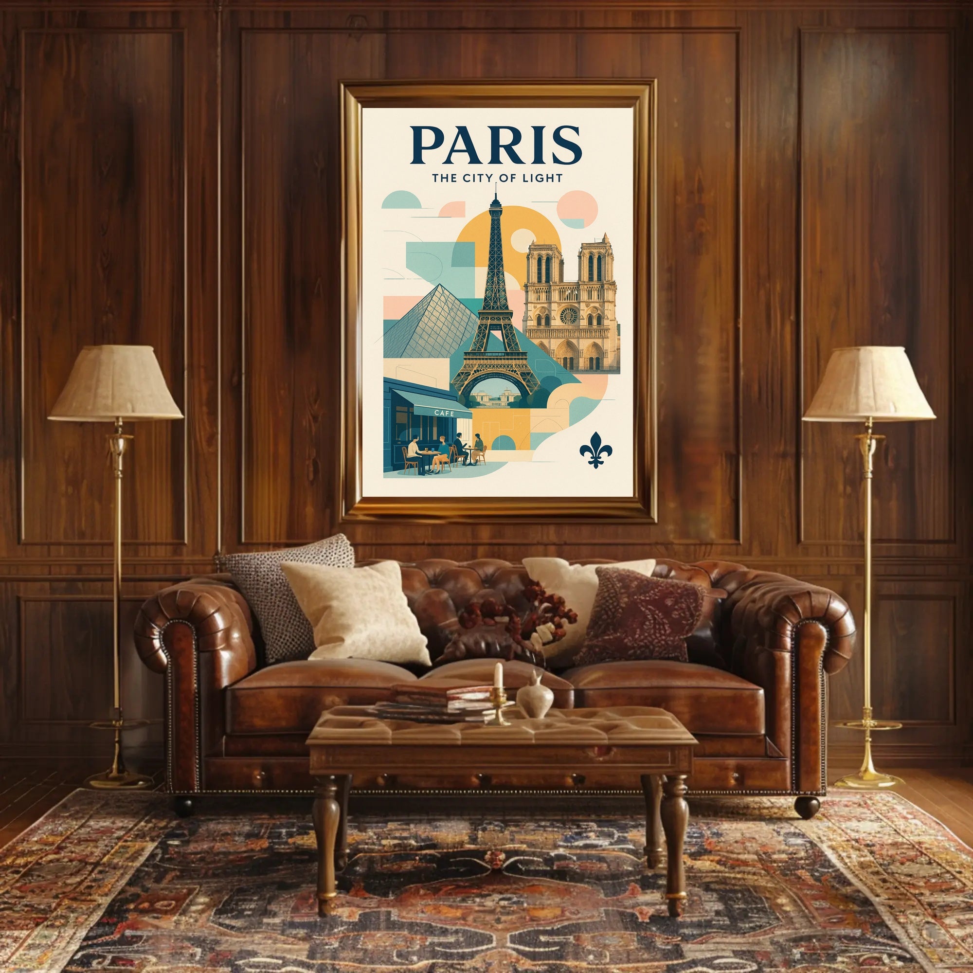 Paris  The City of Light Poster PosterGoat