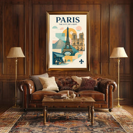 Paris  The City of Light Poster PosterGoat