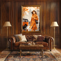 Autumn In The City Poster PosterGoat