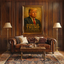 Donald Trump 47Th President Poster