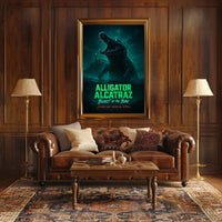 Alligator Alcatraz Beast of the Bay Poster