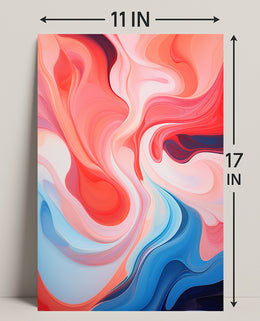 Abstract Fluidity Abstract Poster