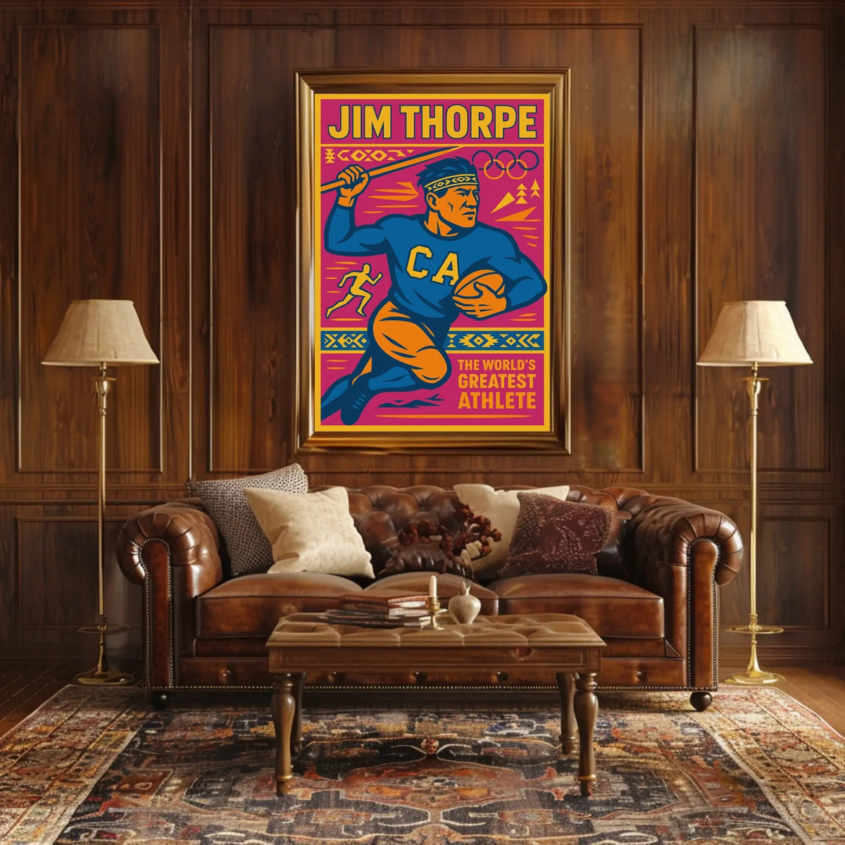 The Worlds Greatest Athlete Poster