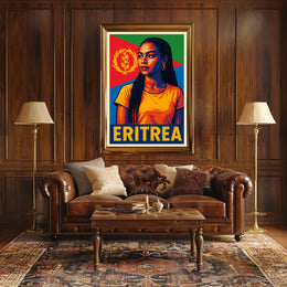 Eritrea A Vibrant Tribute Poster