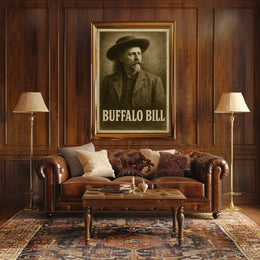 Buffalo Bill Iconic American Old West Cultural Heritage Poster