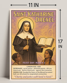 Saint Katharine Drexel Poster PosterGoat