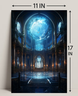 Enchanted Aquatic Hall Poster