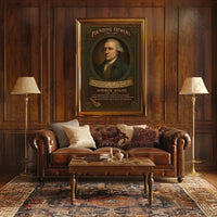 Andrew Adams Vintage Historical Poster