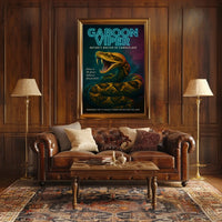 Gaboon Viper Natures Master of Camouflage Poster