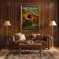 Fort Pulaski Civil War Landmark Poster
