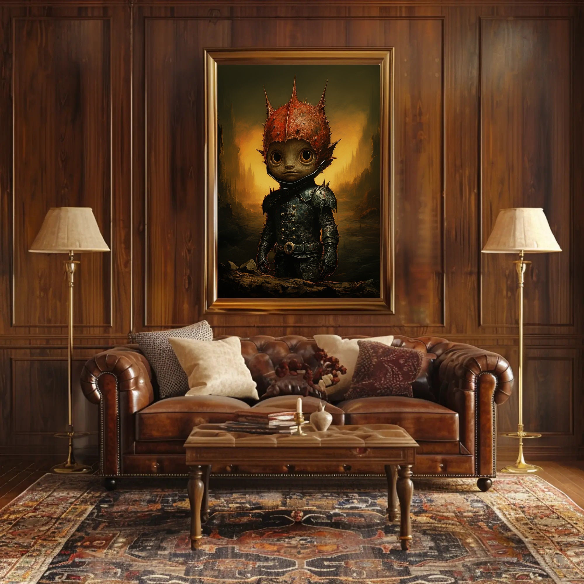The Enchanted Warrior Poster