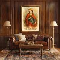 Saint Catherine of Alexandria Poster