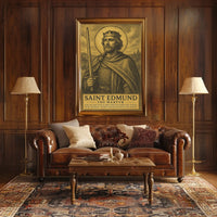 Saint Edmund The Martyr Poster