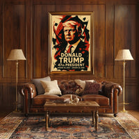 Donald Trump The Catalyst of Change Poster