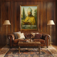 Saint Isidore Of Seville Poster