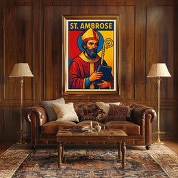 St. Ambrose Poster