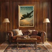Beechcraft AT-10 Wichita Legend of the Skies Poster
