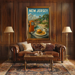 New Jersey A Nostalgic Journey Poster