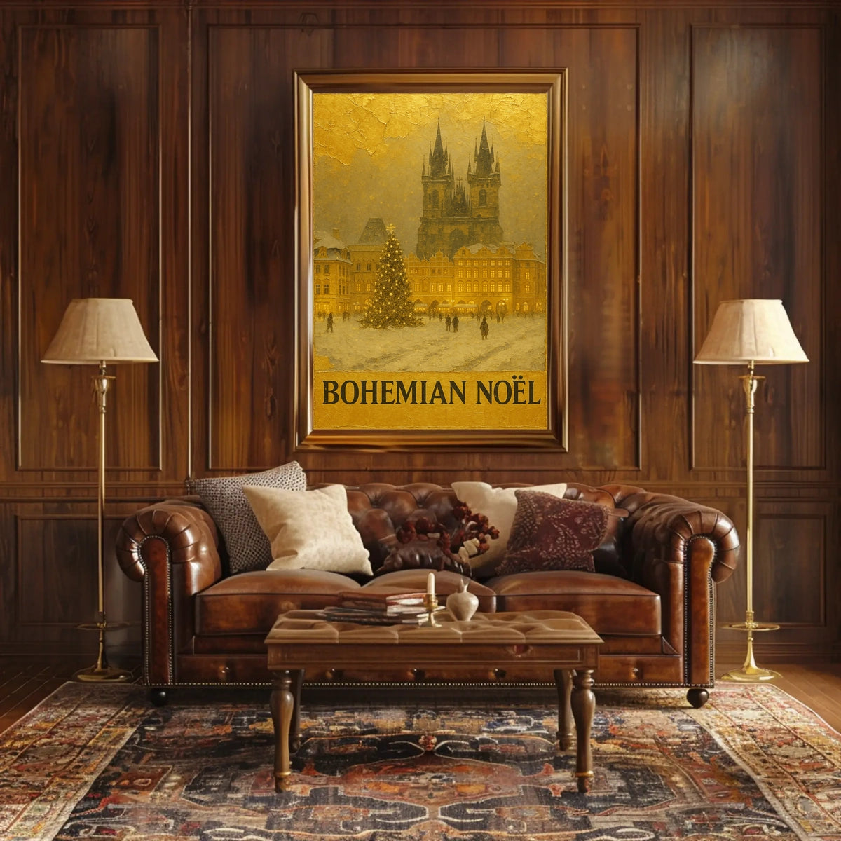 Bohemian Noël Poster