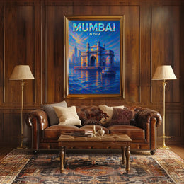 MumbaiS Iconic Gateway Poster
