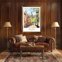 Scenic View of Oxford Poster PosterGoat